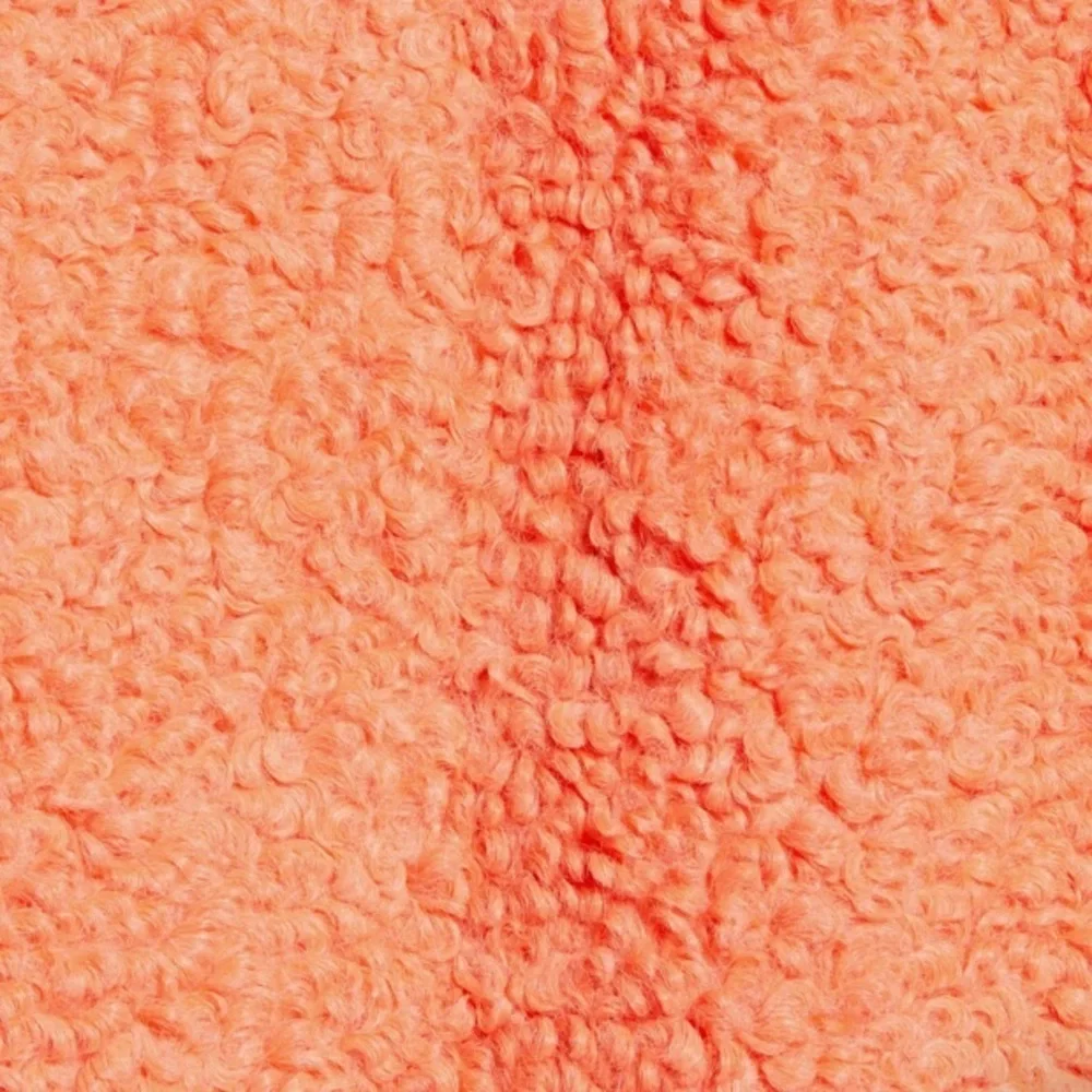 Endless Rose Teddy Shacket, Coral Colored, Size Large, Button Up, Side Slits - Picture 9 of 13